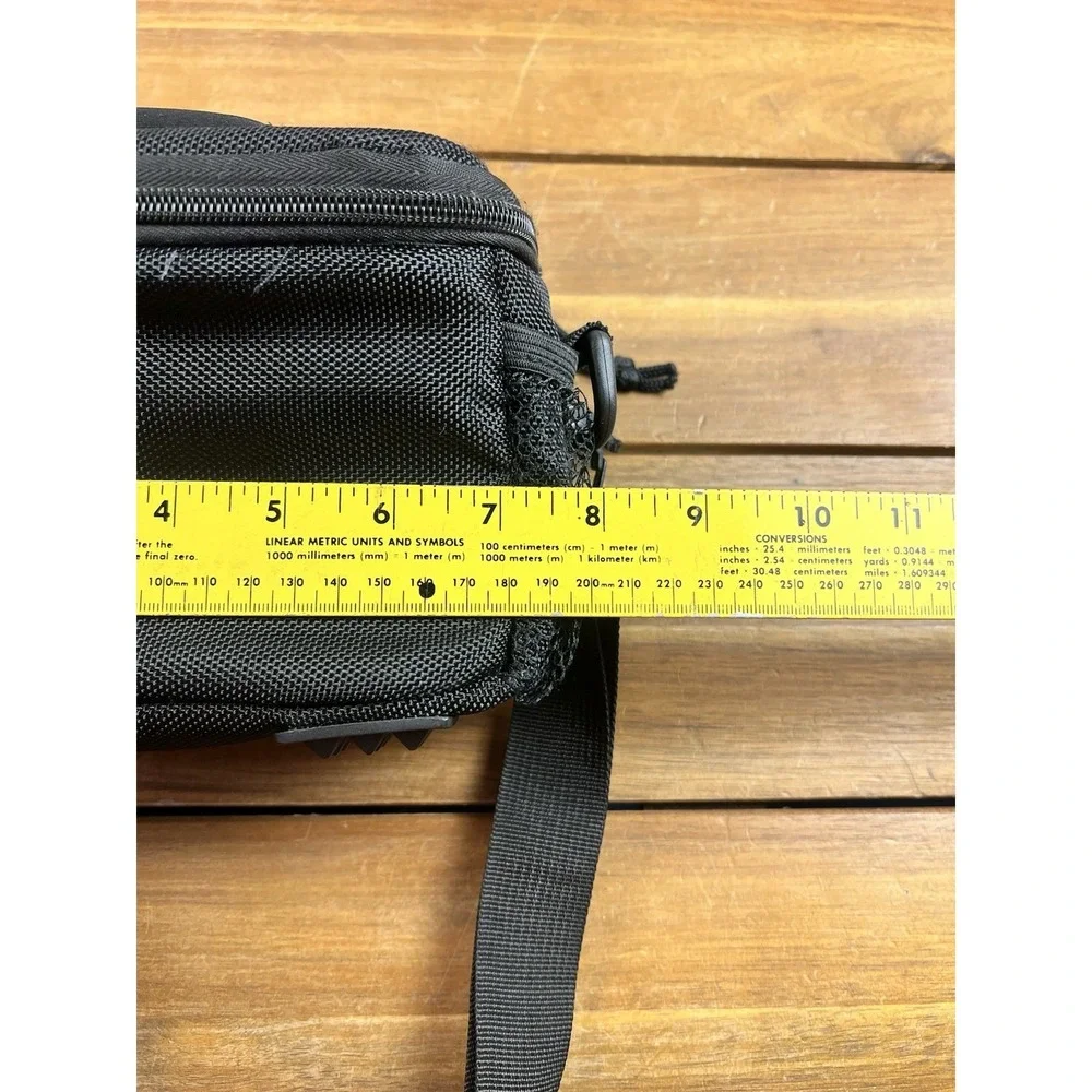 Precision Design Branded Camera Bag Shoulder Bag Adjustable Black